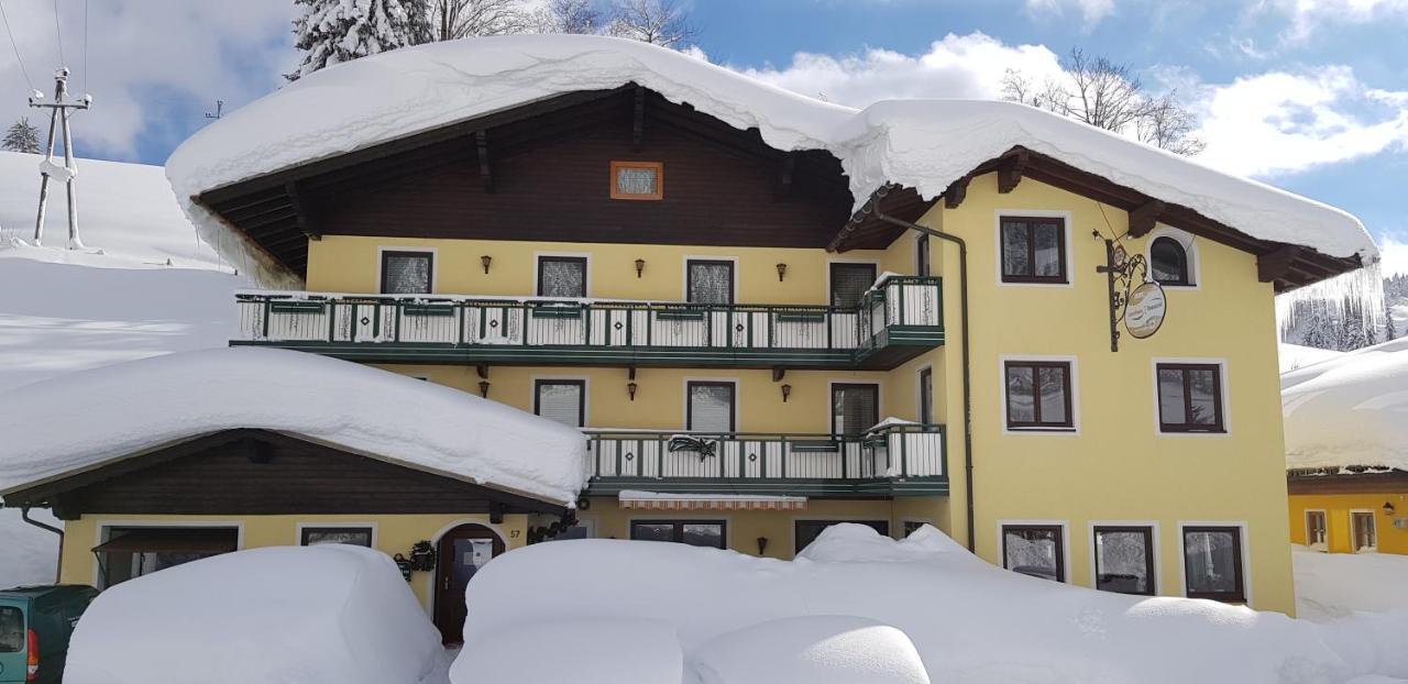 Hotel Landhaus Ausswinkl Russbach am Pass Gschutt Bagian luar foto
