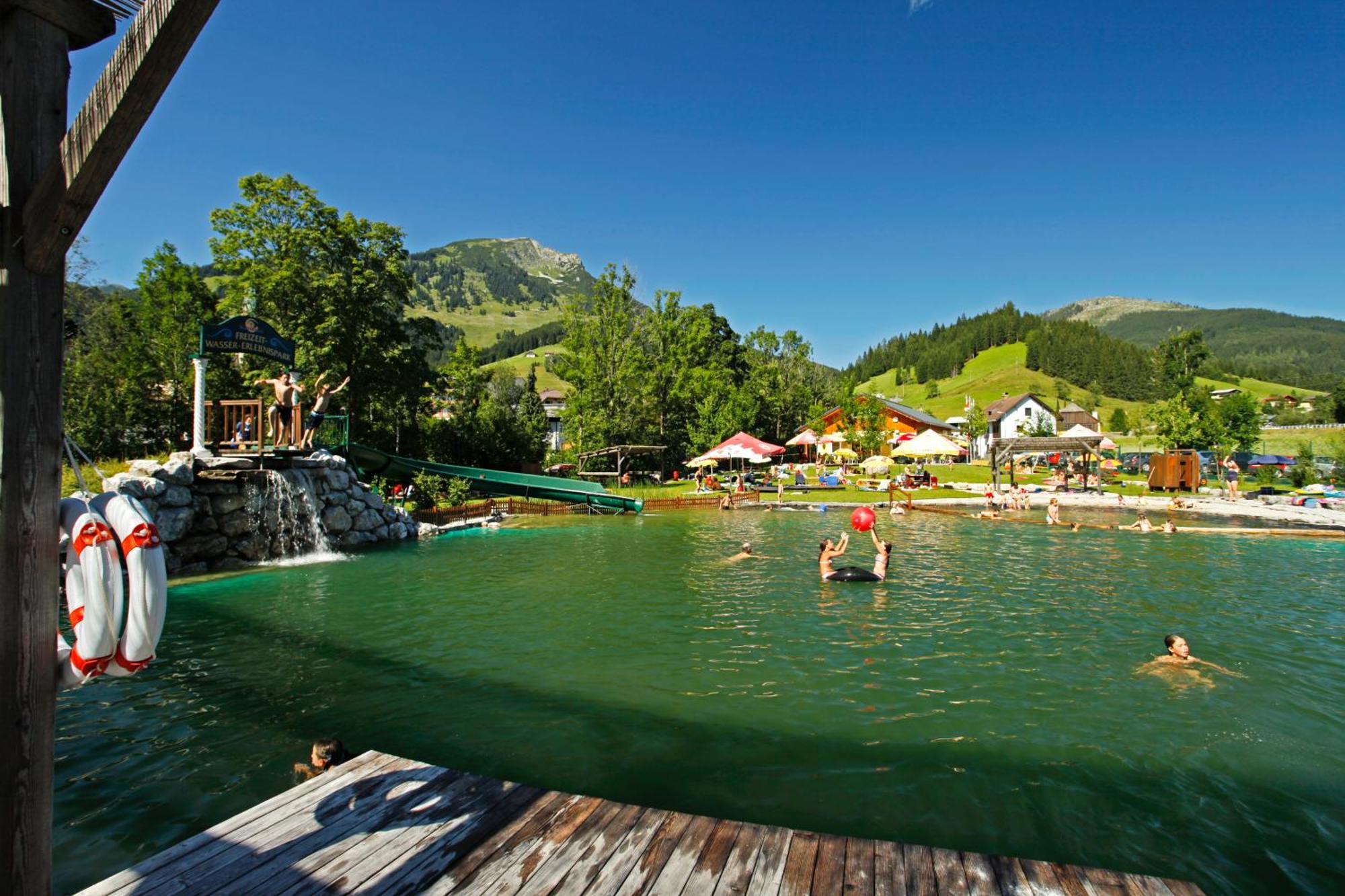 Hotel Landhaus Ausswinkl Russbach am Pass Gschutt Bagian luar foto